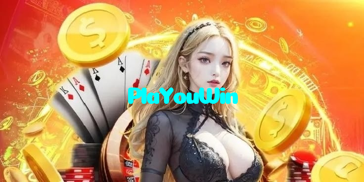 PlaYouWin casino presented on mobile device in Pakistan with slots and live games